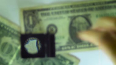 Bir dolar fatura seri numarasının detay