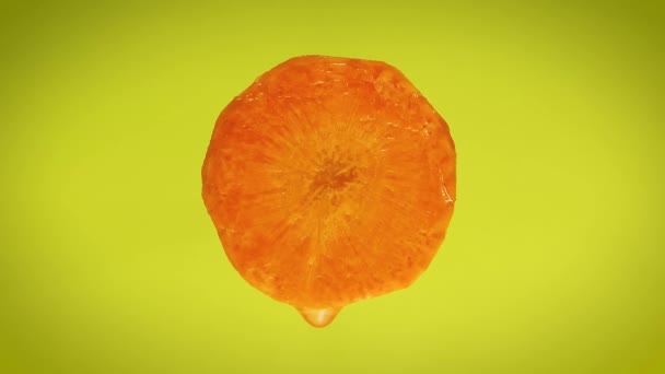 Морква крупним планом — стокове відео