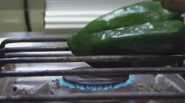 Yeşil kavrulmuş Chili