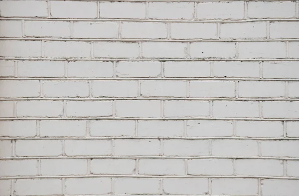 White Brick Wall Texture — Stock Photo, Image