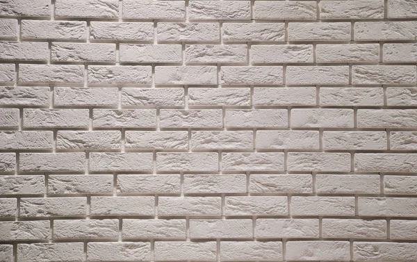 Witte Bakstenen Muur Textuur — Stockfoto