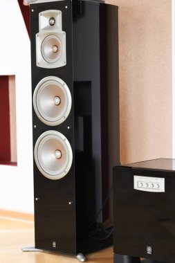 Evde Hi-Fi var. Müzik setinden müzik dinlemeyi sever.