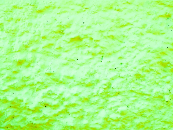Parede verde ondulada. A imagem da parede em verde após exposição prolongada à água e à chuva — Fotografia de Stock