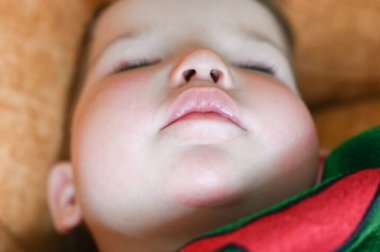 Uyuyan bebek kıçı manzarası. Kaliteli fotoğraf