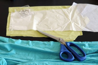 Ev yapımı dikiş deseni ile