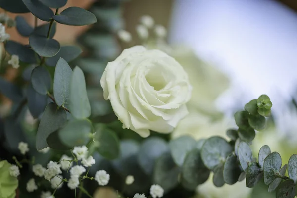 結婚式の花束花緑 — ストック写真