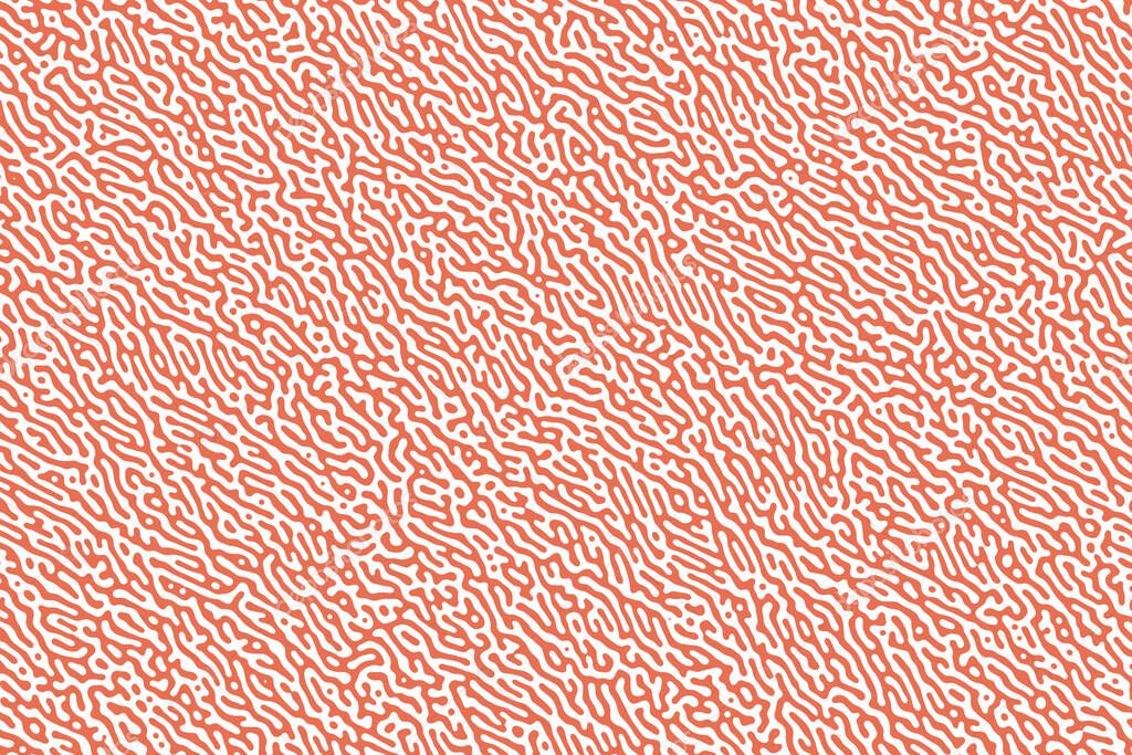 Seamless turing pattern. Organic looking  Illustration. You can use these diffusion-reaction backgrounds as a print for textile, wrapping paper and so much more