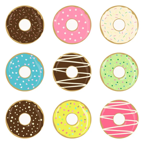 Donuts.Sweet çörek seti 