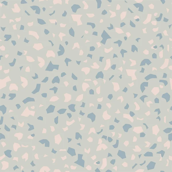 Terrazzo Motif Sans Couture Coloré Abstrait Répéter Fond Design Art — Image vectorielle