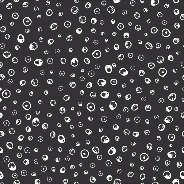 Carnaval Naadloze Confetti Schattig patroon op zwart krijtbord voor decoratie vakantie feestelijk Vintage design Abstract herhaling achtergrond. Grunge textuur. — Stockvector