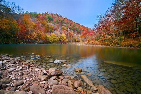 Cumberland Nehri Büyük Güney Çatal Ulusal Nehri Recrea — Stok fotoğraf