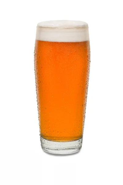 Cerveza de pub artesanal sudada vaso # 8 — Foto de Stock