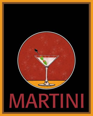 Martini Poster
