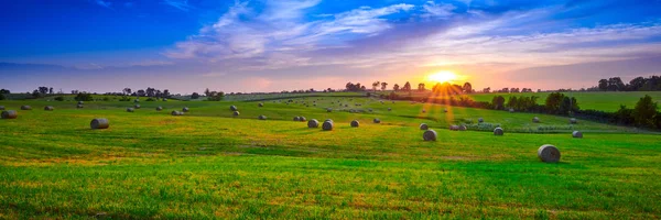 Yuvarlak Hay Bir Alanda Bails