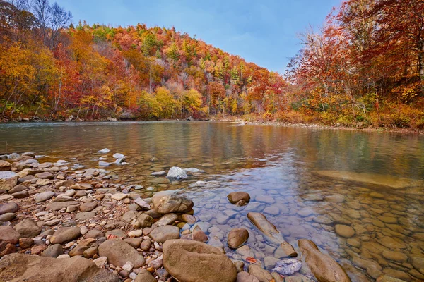 Cumberland Nehri büyük Güney Çatal Ulusal Nehri ve Recrea — Stok fotoğraf