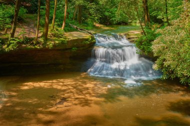 Creation Falls, Red River Gorge KY clipart