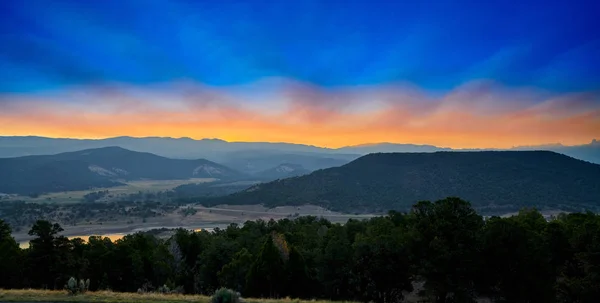 Salida del sol en Ridgway State Park Colorado —  Fotos de Stock