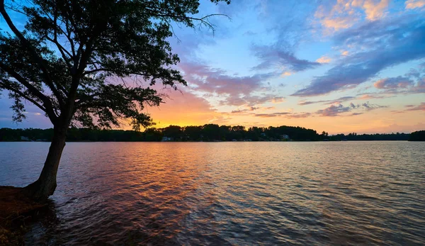 Sunset on Lake Keowee, SC — Stock Photo, Image