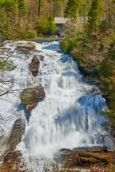 Hoge watervallen — Stockfoto