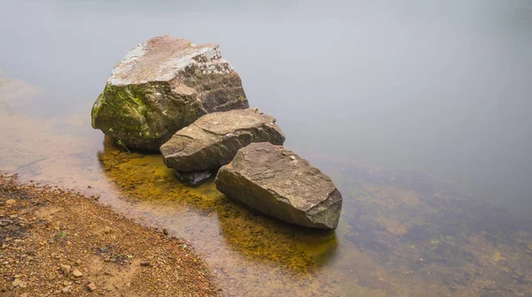 Tři balvany v Lake Malone State Park, Ky — Stock fotografie