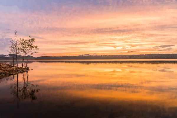 #4 Sunset with Clouds Along Cave Run Lake, KY — Stock Photo, Image
