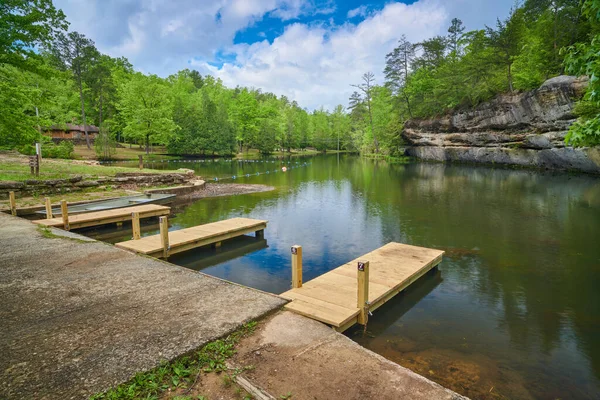 Docas Barco Pickett State Park — Fotografia de Stock