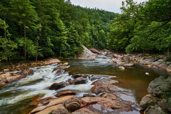 Rapids Wilson Creek Carolina Del Norte — Foto de Stock
