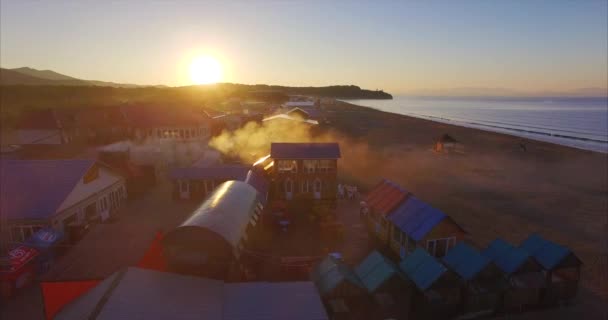 Vladivostok Rusya Aralık 2018 Vladivostok Havadan Görünüşü — Stok video
