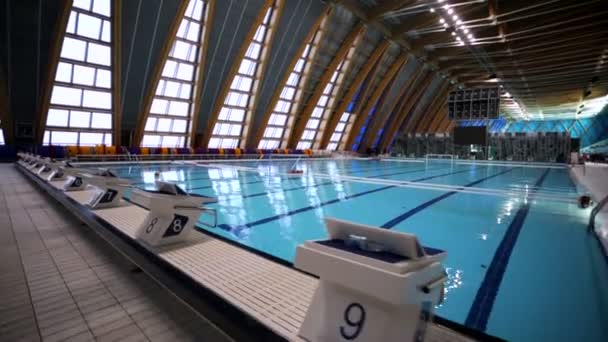 Kazan Russland Juli 2015 Fina Weltmeisterschaft Spaziergang Pool Des Aquatics — Stockvideo