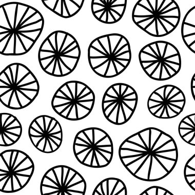 Kusursuz Siyah ve Beyaz Mercan Kalıbı.