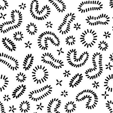 Kusursuz Siyah ve Beyaz Mercan Kalıbı.