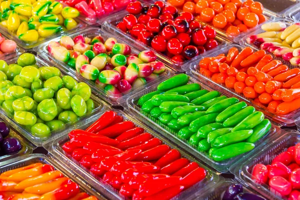 Thail tatlı olarak silinebilir taklit meyve pazarda satmak