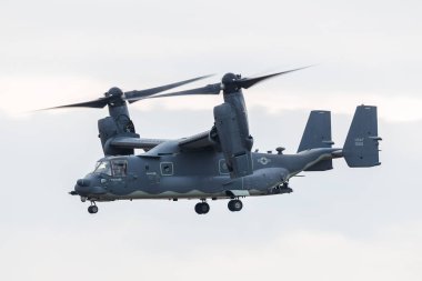 Bize hava kuvvetleri Cv-22b Osprey 2018 Royal Uluslararası Hava dövme, Raf Fairford Gloucestershire'deki/daki oteller, resimde.