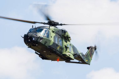 Finnish Army Aviation NH90 TTH pictured at the 2018 Royal International Air Tattoo at RAF Fairford in Gloucestershire. clipart