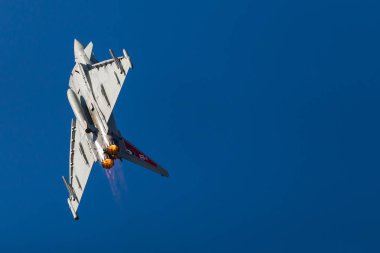 Kraliyet Hava Kuvvetleri tayfun Fgr.4, 2018 Royal Uluslararası Hava dövme Raf Fairford Gloucestershire'deki/daki oteller, resimde.