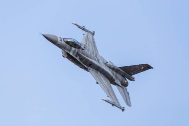 2018 Royal Uluslararası Hava dövme, Raf Fairford Gloucestershire'deki/daki oteller, resimde Polonya Hava Kuvvetleri F-16_c.