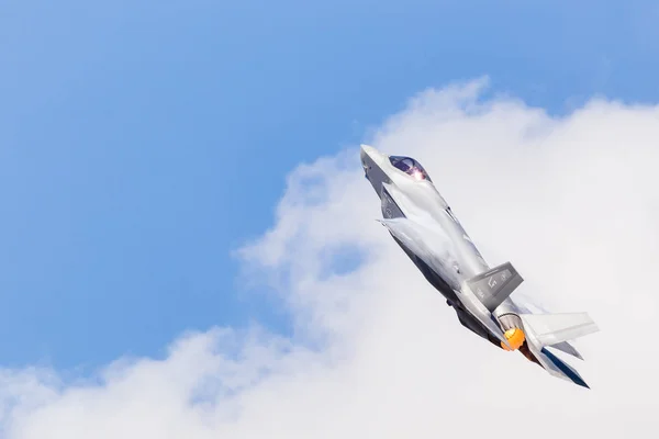 Air Force 35A Lightning Pictured 2018 Royal International Air Tattoo — Stock Photo, Image