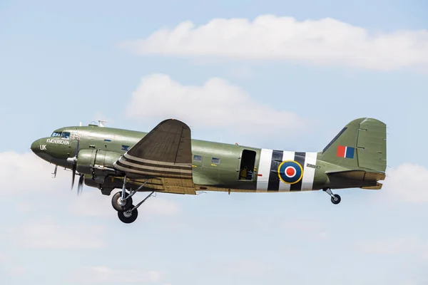 Royal Air Force Dakota Foto Alla 2018 Royal International Air — Foto Stock