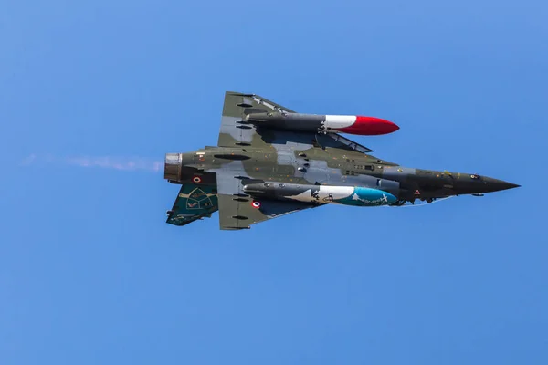 French Air Force Mirage 2000D Part Couteau Delta Team Pictured — Stock Photo, Image