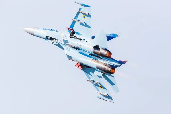 Flanker Fuerza Aérea Ucraniana Fotografiado Royal International Air Tattoo 2018 — Foto de Stock
