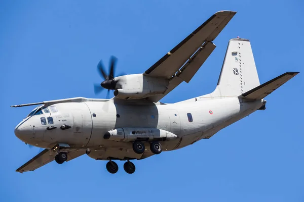 이탈리아 27J 스파르타에서 글로스 Raf Fairford에 2018 — 스톡 사진