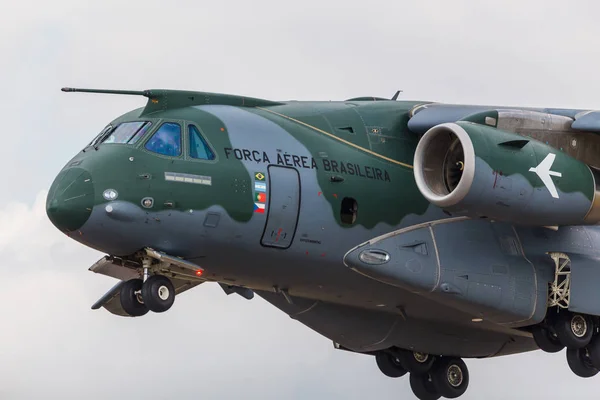 390 Embraer Afgebeeld 2018 Royal International Air Tattoo Raf Fairford — Stockfoto