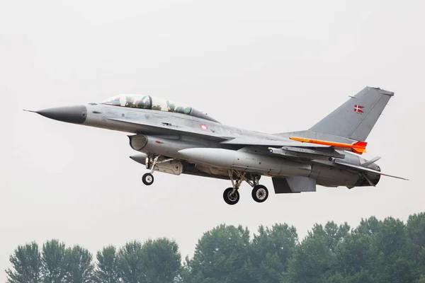 Kungliga Danska Flygvapnet F16 Bilden Till 2018 Royal International Air — Stockfoto