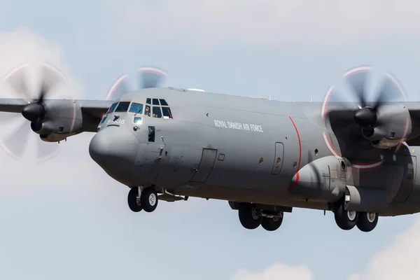 Royal Danish Air Force 130J Hercules Retratado 2018 Royal International — Fotografia de Stock