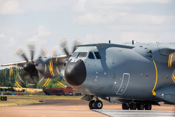 Airbus 400 2018 Royal Uluslararası Hava Dövme Raf Fairford Gloucestershire — Stok fotoğraf