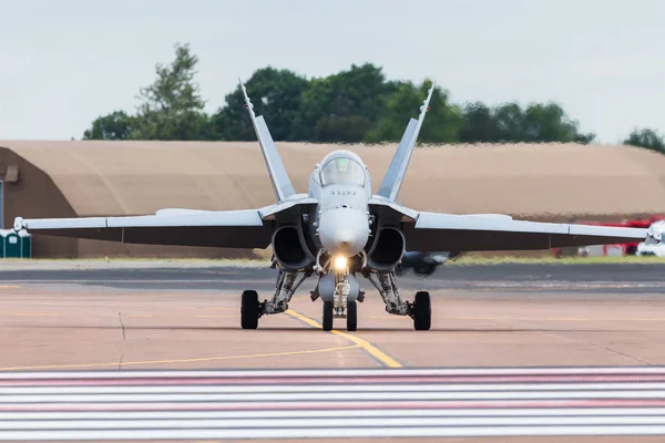 Schweizer Luftwaffe 18C Hornisse Beim Royal International Air Tattoo 2019 — Stockfoto