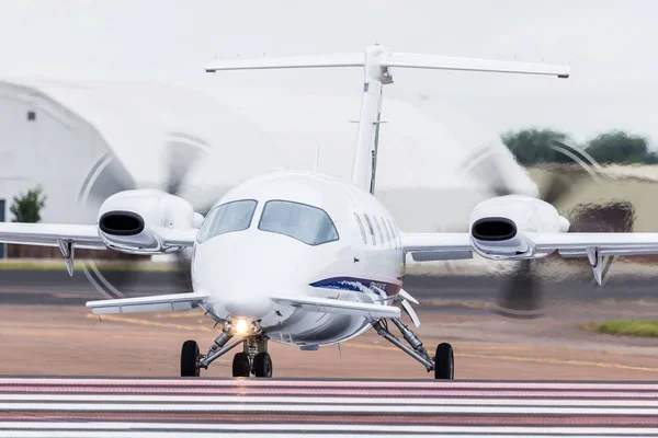 Piaggio P166 Захвачена Королевских Международных Воздушных Татуировках 2019 Года Фэрфорде — стоковое фото