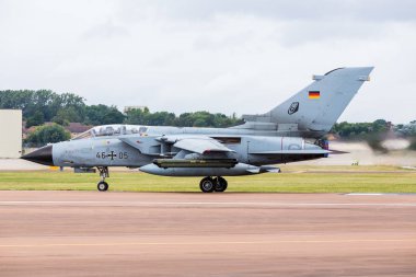 Alman Hava Kuvvetleri Tornado kimlikleri 2019 at raf Fairford Kraliyet Uluslararası Hava dövmesi yakalanan.