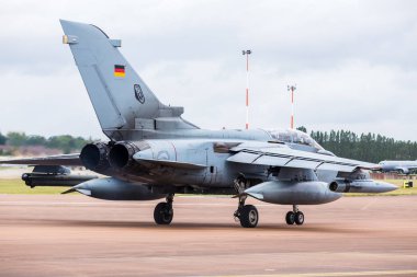 Alman Hava Kuvvetleri Tornado kimlikleri 2019 at raf Fairford Kraliyet Uluslararası Hava dövmesi yakalanan.