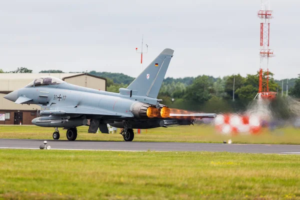 German Air Force Ef2000 Typhoon Captured 2019 Royal International Air — Stock Photo, Image